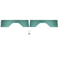 (1969-72) Rear Side Panels - Blazer/Jimmy - Metallic Green - pr