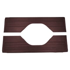 (1969-72) Rear Side Panels - Blazer/Jimmy - Dark Saddle - pr