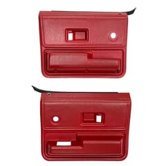 (1973-76)  Door Panels - Replacement - Rear - Red