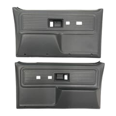(1977-80)  Door Panels - Repo - Front with Power Windows/Locks - Gray