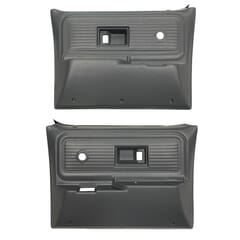 (1977-80)  Door Panels - Repo - Rear w/o Power Windows - Gray