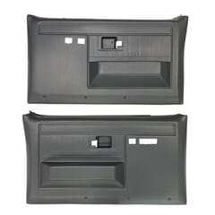 (1981-87)  Door Panels - Rep - Front w/Power Windows/Locks - Gray