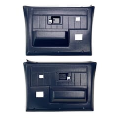 (1981-87)  Door Panels - Rpmnt - Rear with Power Windows - Blue
