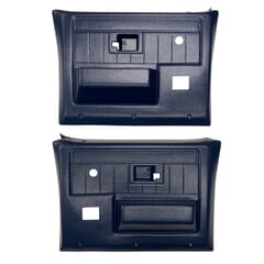 (1981-87)  Door Panels - Rpmnt - Rear with Power Locks - Blue