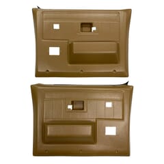 (1981-87)  Door Panels - Rpmnt - Rear w/Power Windows/Locks - Saddle