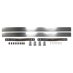 (1981-91) Door Trim Kit - Replacement - Rear - Aluminum