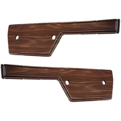 (1972) Door Panel Woodgrain Inserts Plastic
