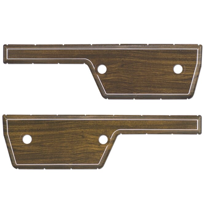 1972) Door Panel Woodgrain Inserts