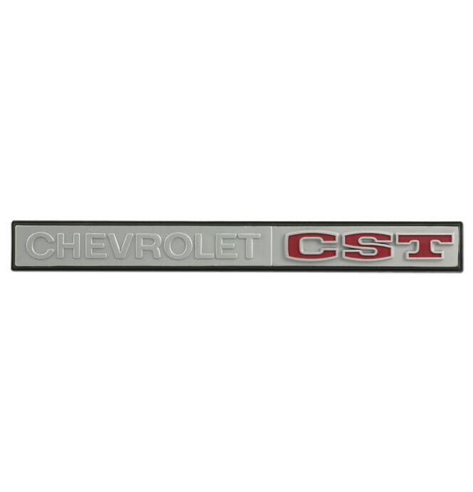 1969-72) Glove Box Door Emblem - Chevrolet CST