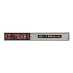 (1971) Glove Box Door Emblem - Chevrolet Cheyenne Super