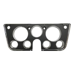 (1969-72) Instrument Bezel-Gauge Type-Black and Chrome
