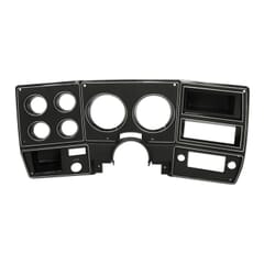 (1978-80) Instrument Bezel-Black and Silver-w/out A/C