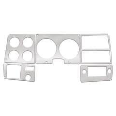 (1978-80) Instrument Bezel Inserts-Brushed Aluminum
