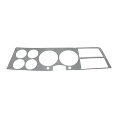 (1981-91) Instrument Bezel Insert-Brushed Aluminum