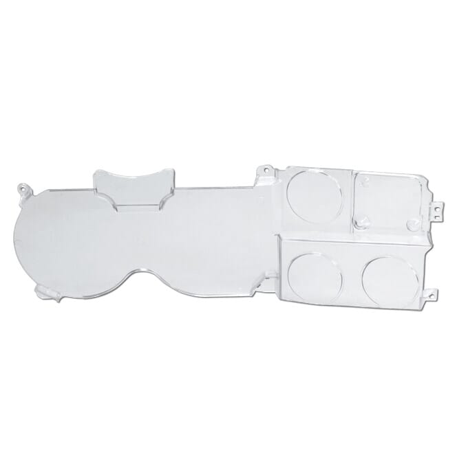 Brothers Trucks 05-741 Instrument Cluster Bezel - Without A/C - Black