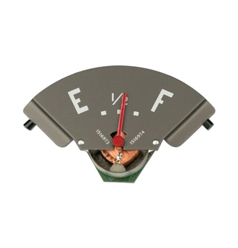 1947-1951 GMC Truck Fuel Gauge 12 Volt Red Needle 47-9262-GMC12V