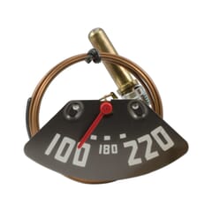 (1947-48) Temp Gauge - w/ Red Needle - 6 cyl
