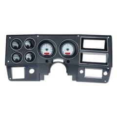 (1973-87) VHX Speedo and Gauge Kit - Silver Alloy w/Red Display