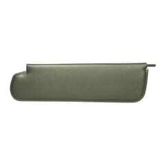 (1969-72) Covered Visor Assembly - Dark Green - OE Walrus Style