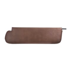 (1969-72) Covered Visor Assembly - Dark Saddle - OE Walrus Style
