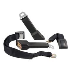 (1967-72) Original Style GM Seat Belts - Black - Reproduction