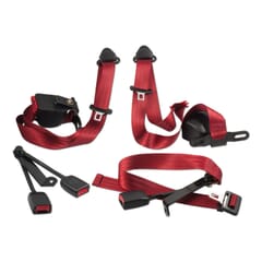 (88-98) Shoulder / Lap Belt - Front Bench Ext. Cab Red
