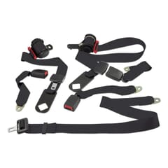 (88-98) Shoulder / Lap Belt - Rear Seat Black