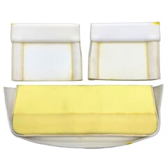 (1947-54) Glide Seat Foam - Bench - Solid Back