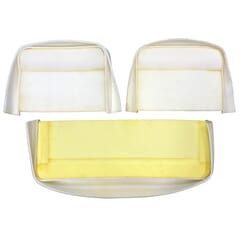 (1960-87) Glide Seat Foam - Bench - Solid Back