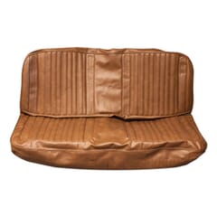 (1971-72) Seat Kit-Bench w/Scroll, Dark Saddle