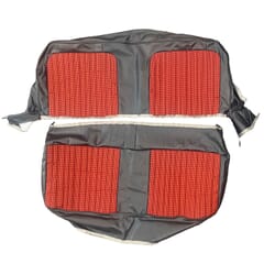 (1972) Seat Kit-Bench w/Hound Red/Black