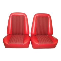 (1972) Seat Kit-Bucket w/Hound Red/Red