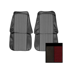 (1971-72) Seat Kit-Bucket w/Hound Red/Black