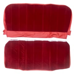 (1973-80) Seat Cover Kit-Velour-Red-Bench Seat