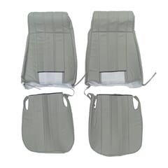 (1973-85) Seat Cover Kit-Vinyl-Gray-High Back Bucket Seats