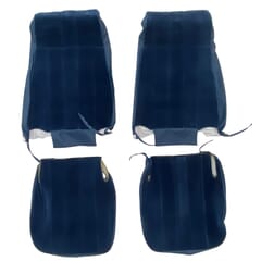 (1973-85) Seat Cover Kit-Velour-Blue-High Back Bucket Seats