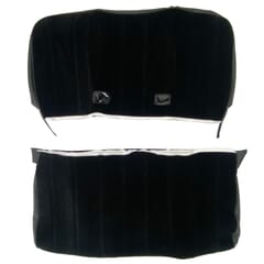 (1978-85) Seat Cover Kit -Velour-Black-Rear Bench Seat