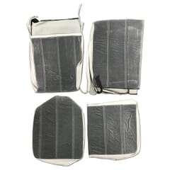 (1974-87) Seat Cover Kit -Velour-Gray-Middle Bench Seat