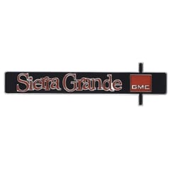 (1975-80) Dash Panel Emblem-Sierra Grande
