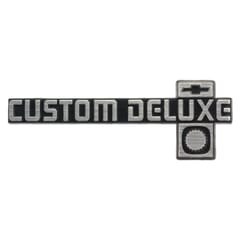 (1981-88 Dash Panel Emblem-Custom Deluxe
