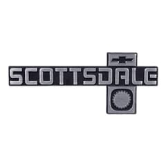 (1981-88) Dash Panel Emblem - Scottsdale