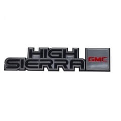(1981-87) Dash Panel Emblem-High Sierra