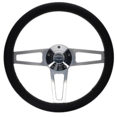 (1969-94) Billet Series Steering Wheel - 3 Spoke Black
