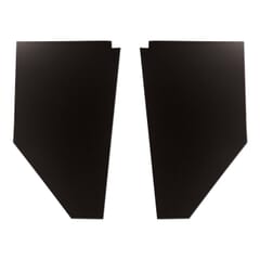 (1939-46) Cardboard Kick Panels - pr - Black