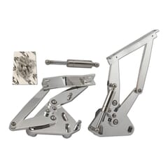 (1967-72) Billet Hood Hinges -Polished -pr