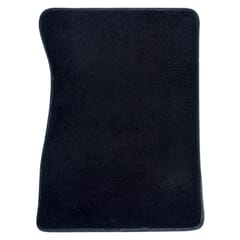 (1960-72) Floor Mats-Carpeted-Black-Plain