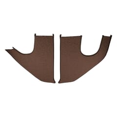 (1967-72) Carpeted Kick Panel Covers-Brown