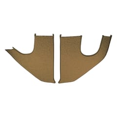 (1967-72) Carpeted Kick Panel Covers-Light Brown