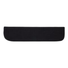 (1967-72) Carpeted Lower Inner Door Panels-Black