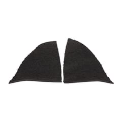 (1973-74) Carpeted Kick Panel Covers-Black-Loop